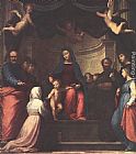 Fra Bartolommeo The Marriage of St Catherine of Siena painting